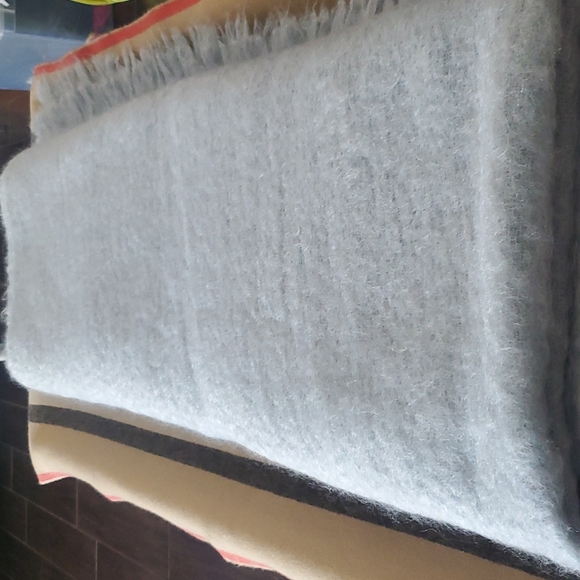 Rare Ralph Lauren Mohair Throw 96X96 - Picture 4 of 8